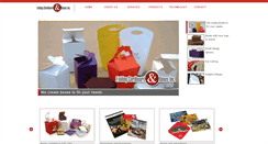 Desktop Screenshot of cardboardandboxes.com